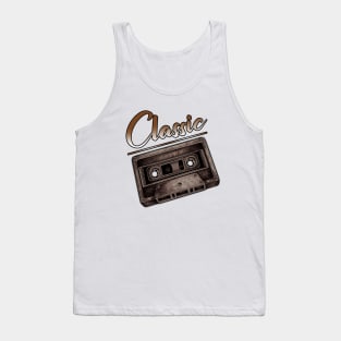 drawing cassette tape Tank Top